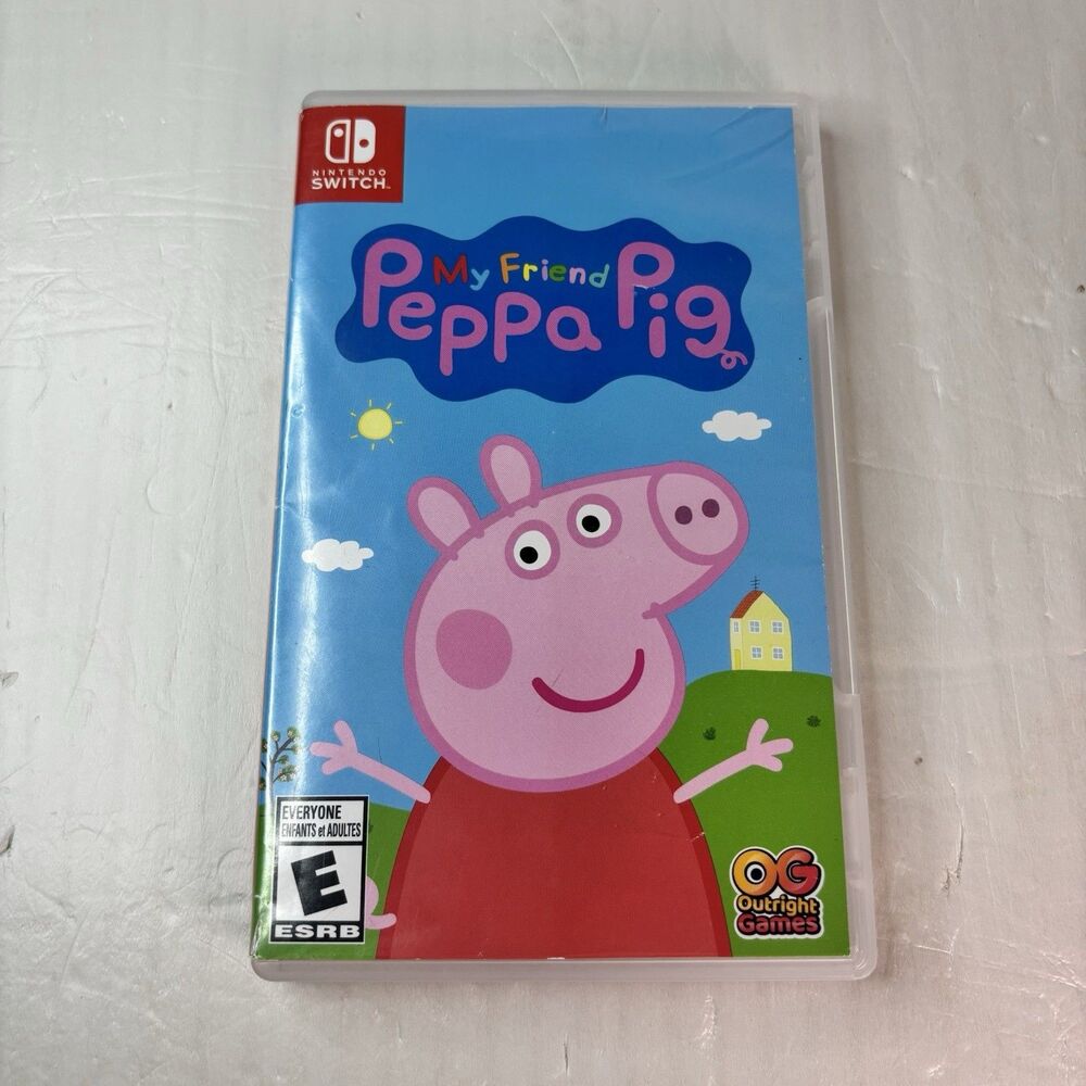 Nintendo Switch My Friend Peppa Pig Game Outright Games Tested Works
